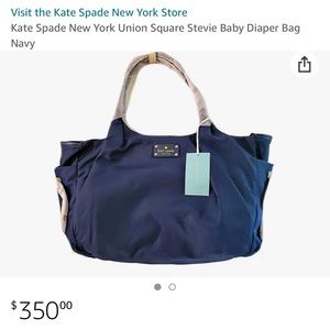 Kate Spade New York diaper bag